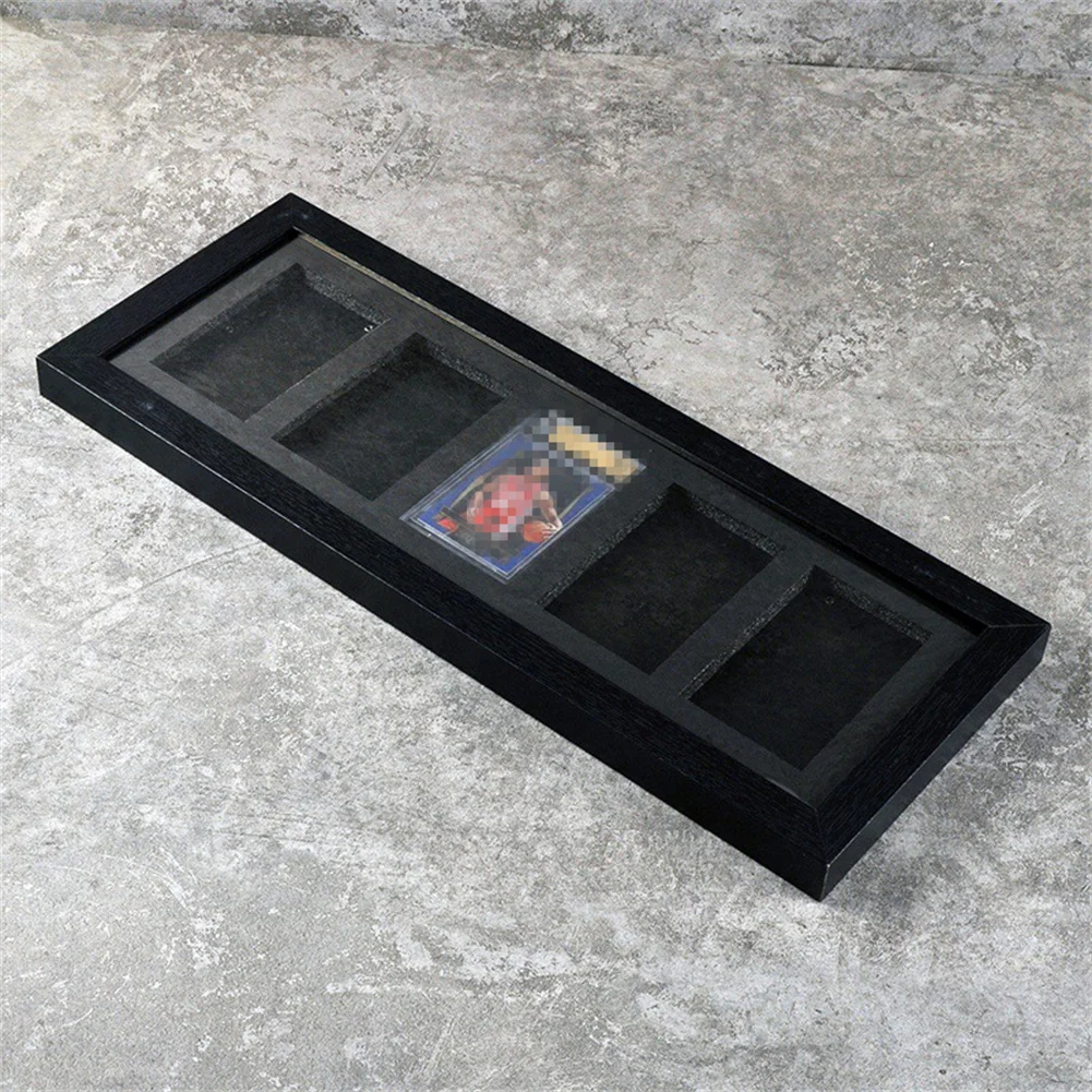 3-9 сеток, деревянная витрина для спортивных карточек - Фотография_3