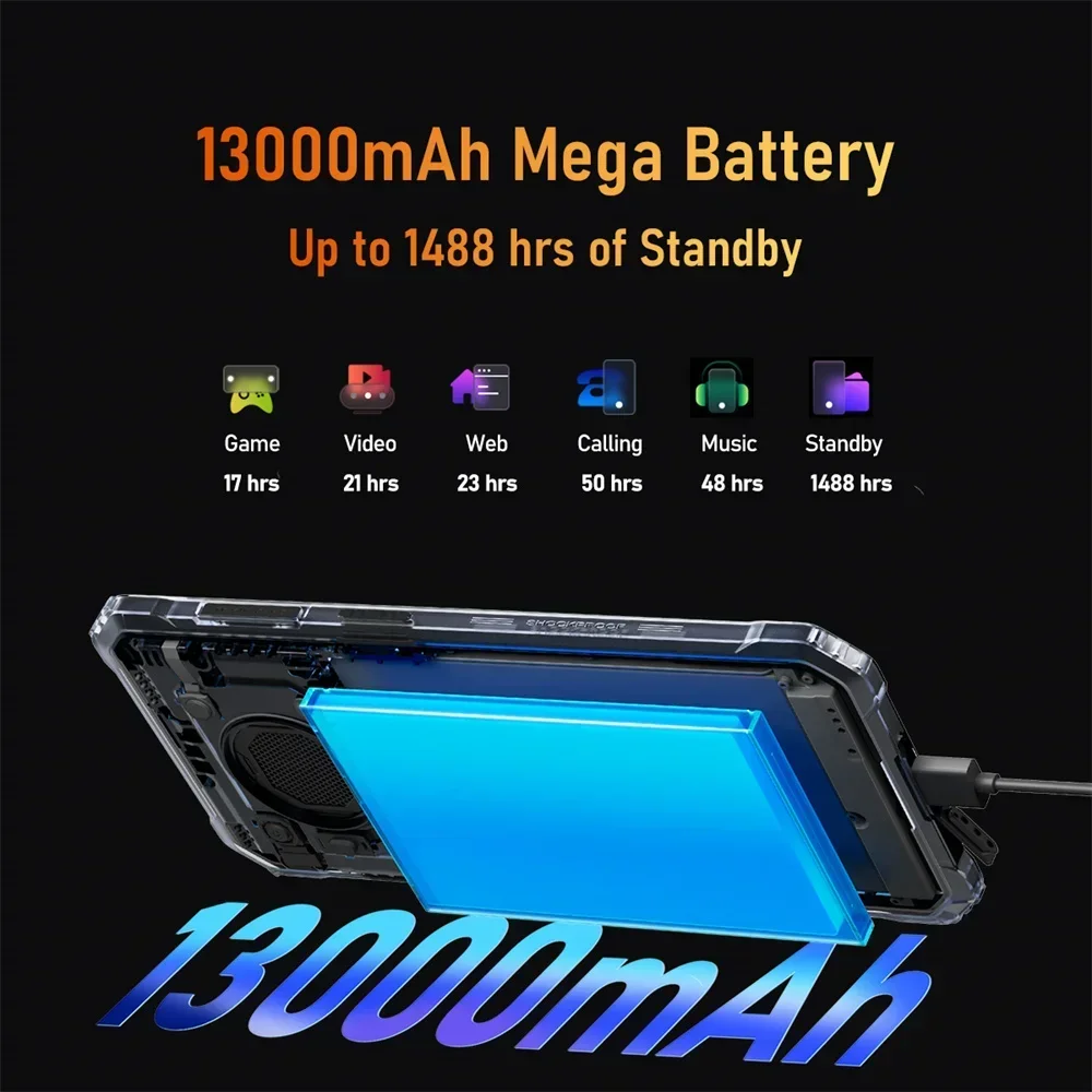 Прочный смартфон blackview bv6200 pro с android 13 - Фотография_2
