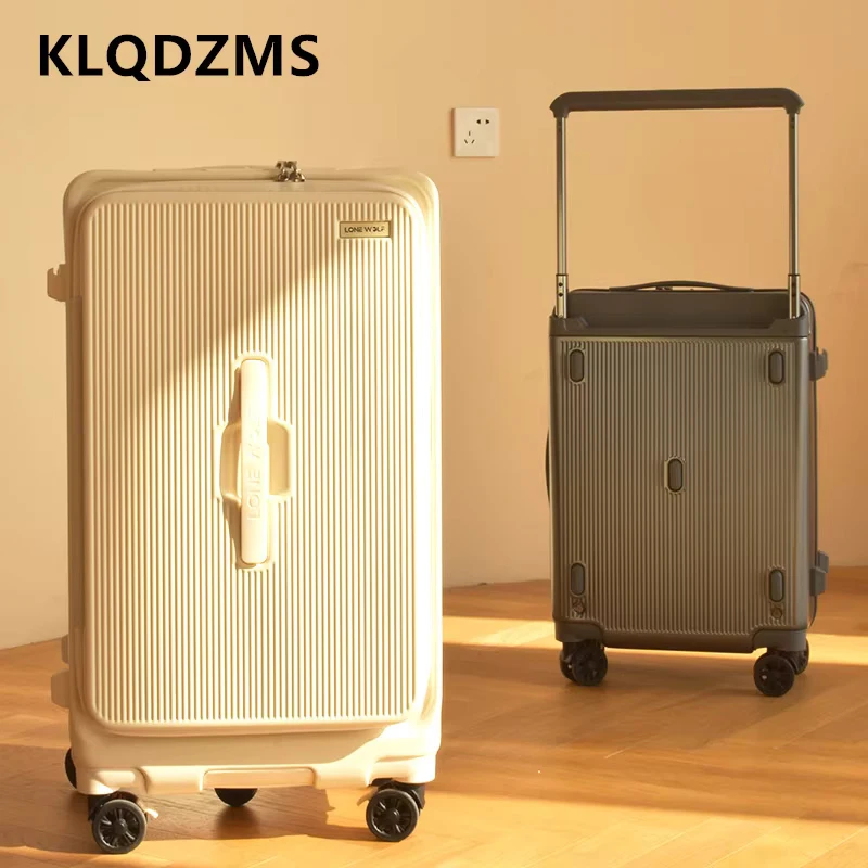 Klqdzms чемодан с передним отверстием