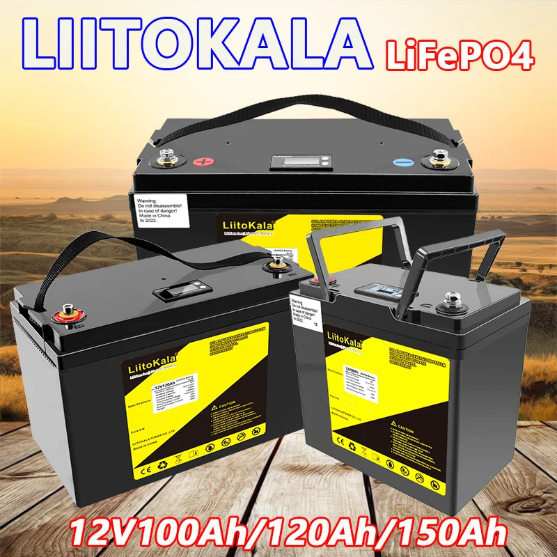 Аккумулятор lifepo4 liitokala 12v90ah