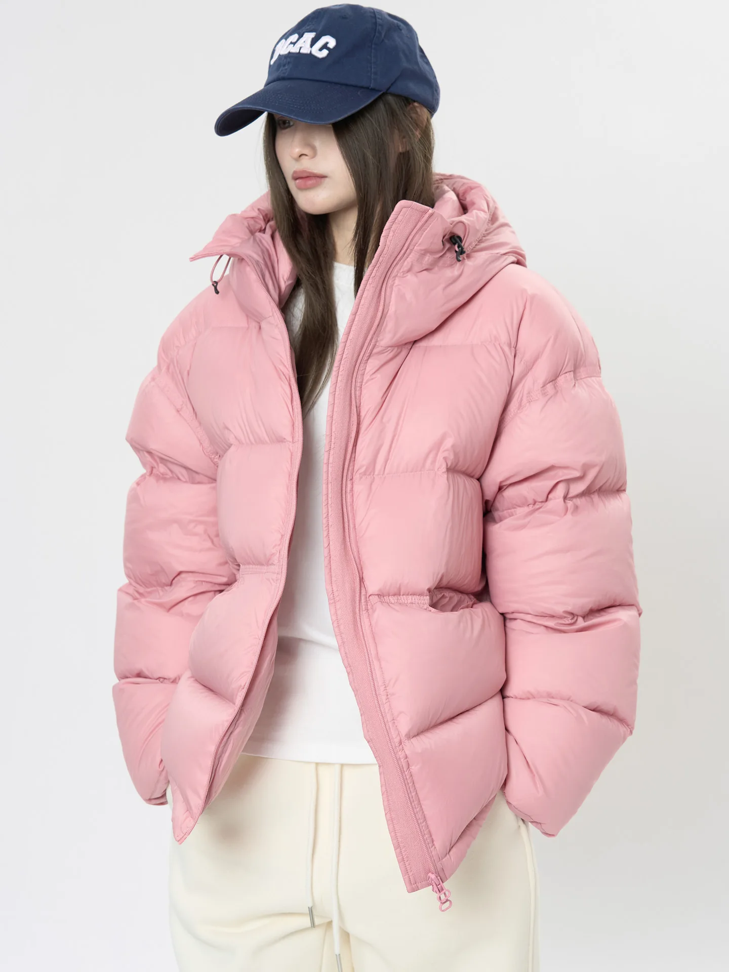 Зимний женский повседневный однотонный - Фотография_6