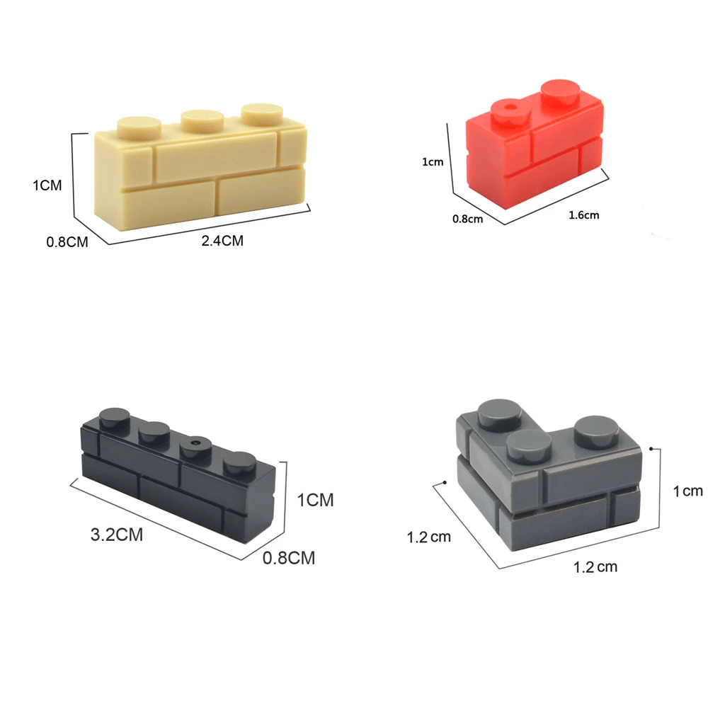 Случайные полосатые кирпичи moc - Фотография_2