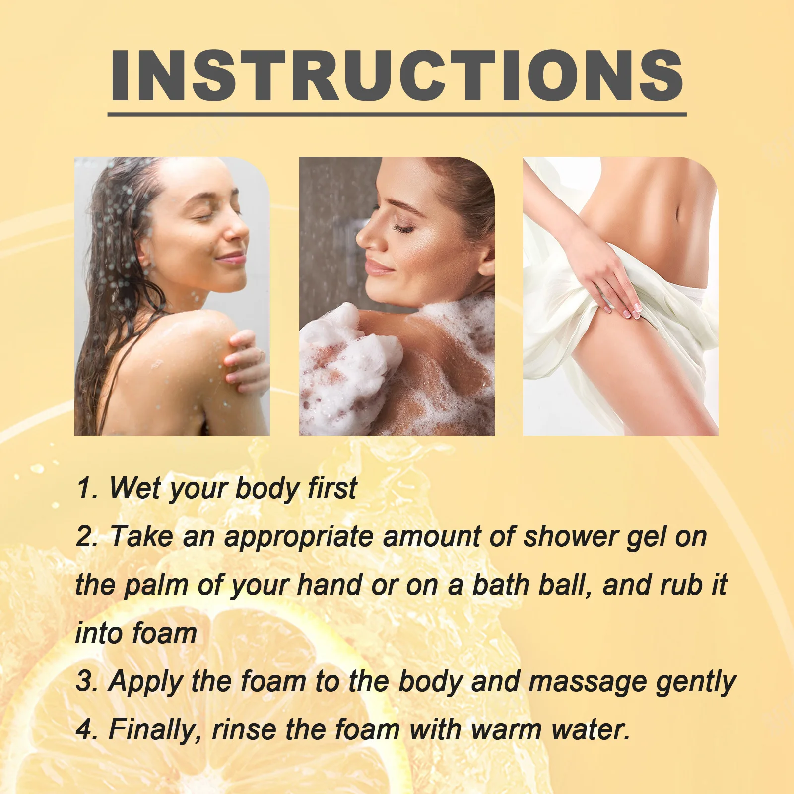 Oceaura питательный гель для душа - Фотография_6