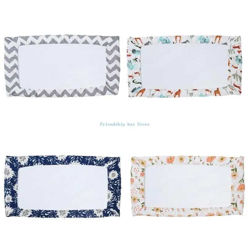 F1cb baby maneing pad cover с цветочным принтом