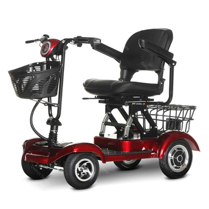 Складной электрический скутер для инвалидной коляски - Фотография_4