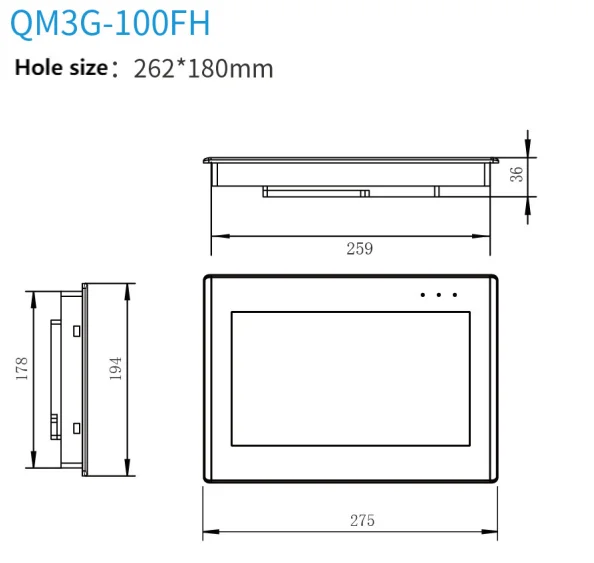 Coolmay 10,1 дюймовый hmi plc сенсорный - Фотография_5