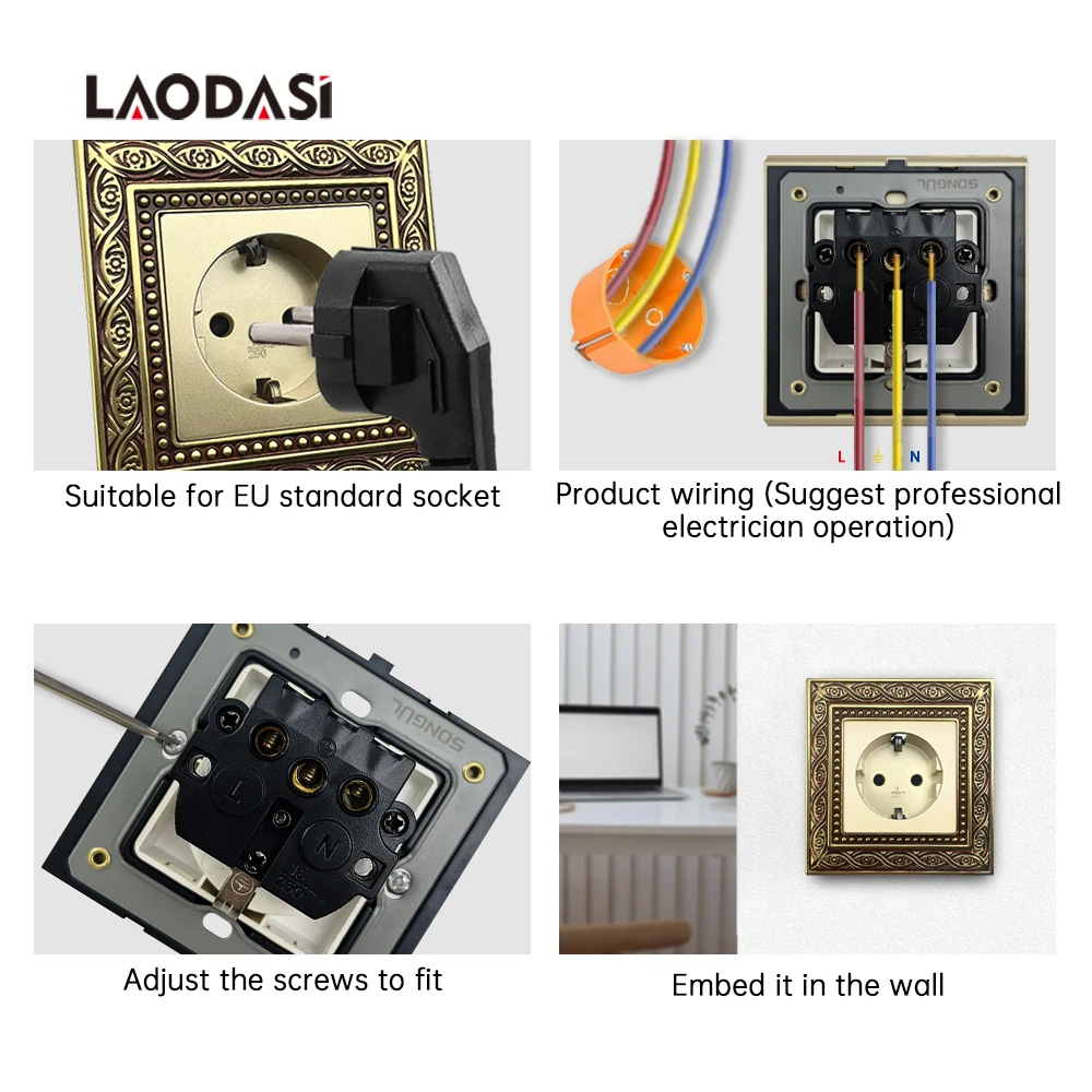 Laodasi винтажный узор в европейском - Фотография_4