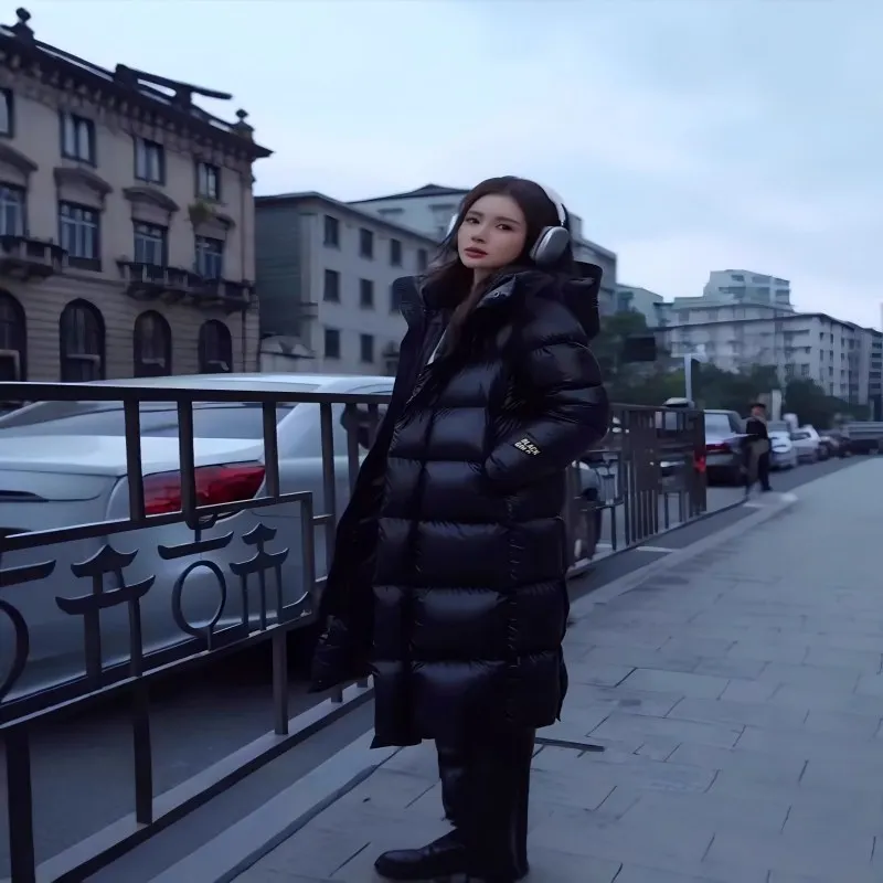 Совершенно новый зимний длинный пуховик для пары