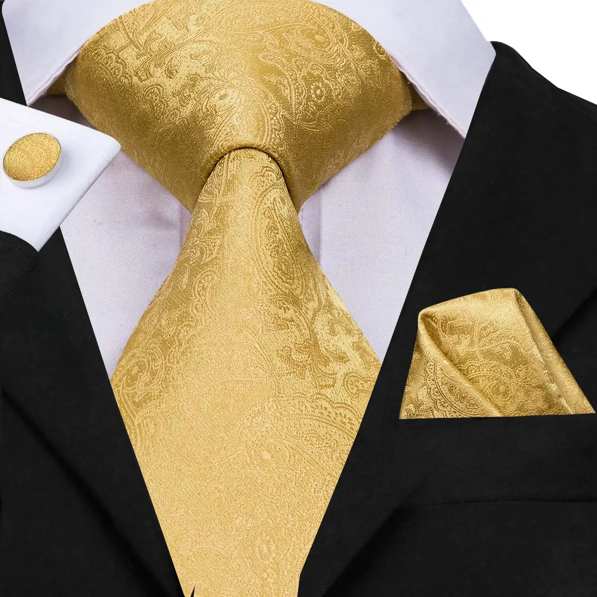 Шелковый мужской галстук hi-tie