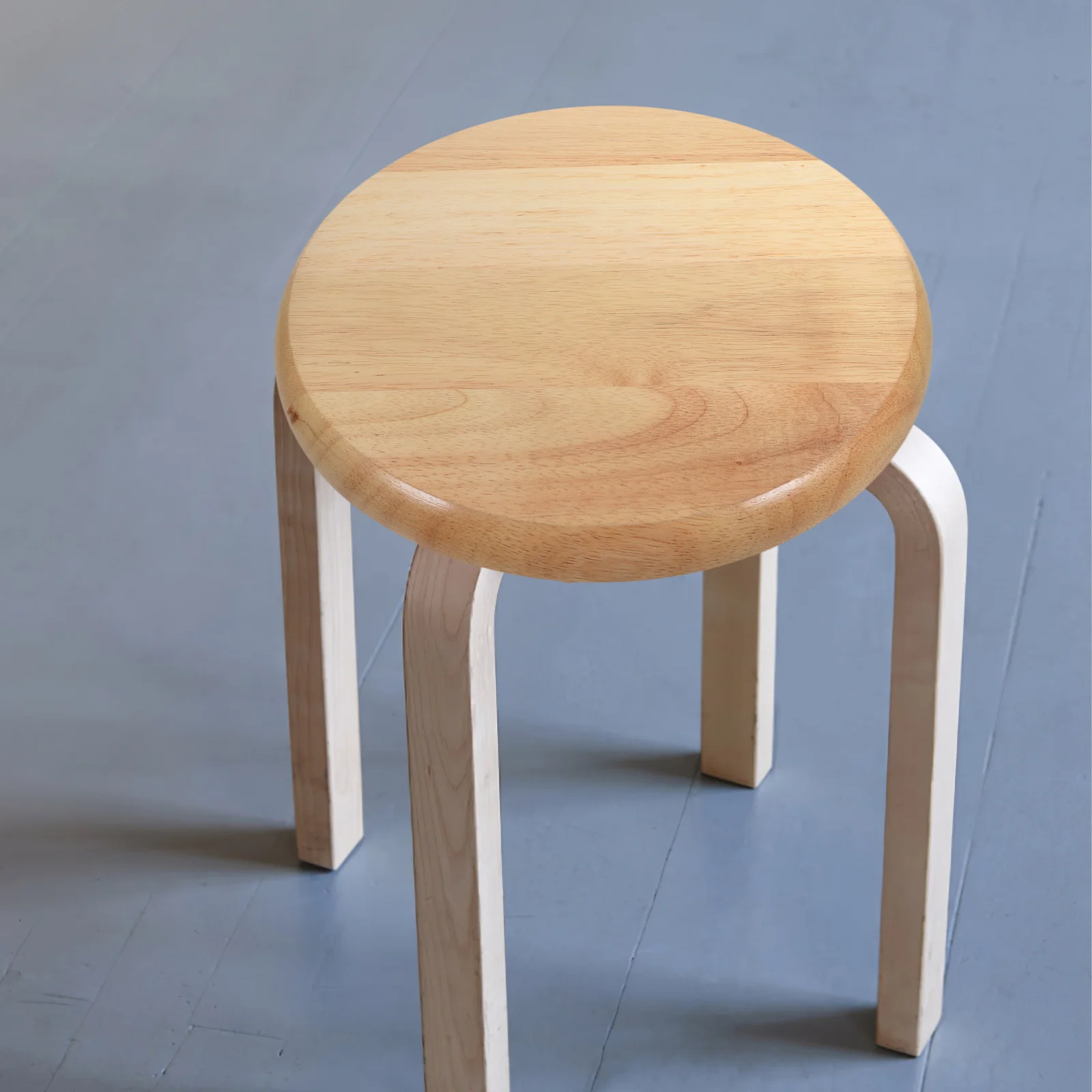 Solid wood round stool seat 29 - Фотография_3