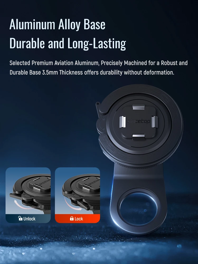 Держатель телефона с магнитным выносом для велосипеда - Фотография_6