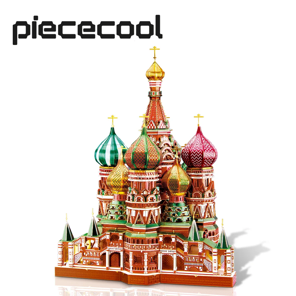 Piececool 3d металлические головоломки