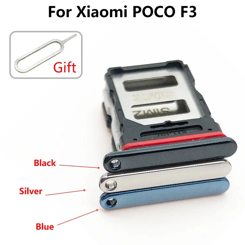 Держатель лотка для sim-карты для xiaomi poco x3 nfc/m3/f3/f2 pro - Фотография_6