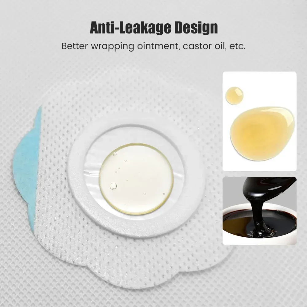 Одноразовые пластыри для пупка с касторовым маслом - Фотография_4