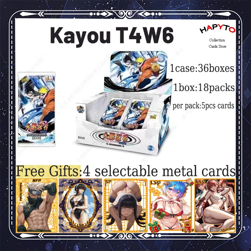Naruto t4w6-коллекционная карточка
