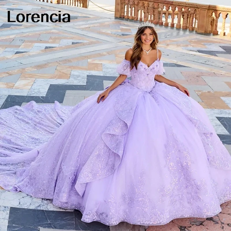Lorencia lavender lialc quinceanera