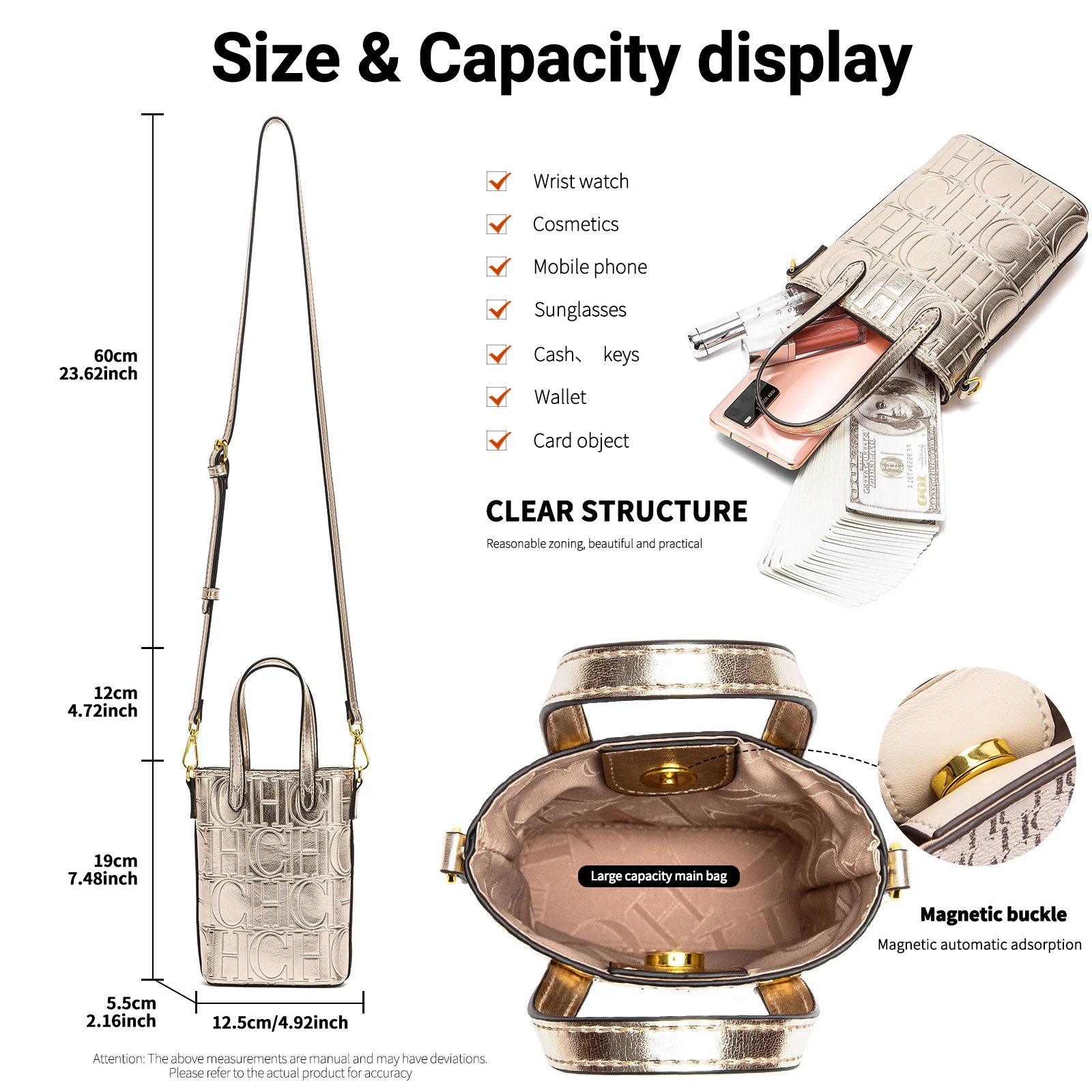 Модная роскошная дизайнерская женская сумка - Фотография_3