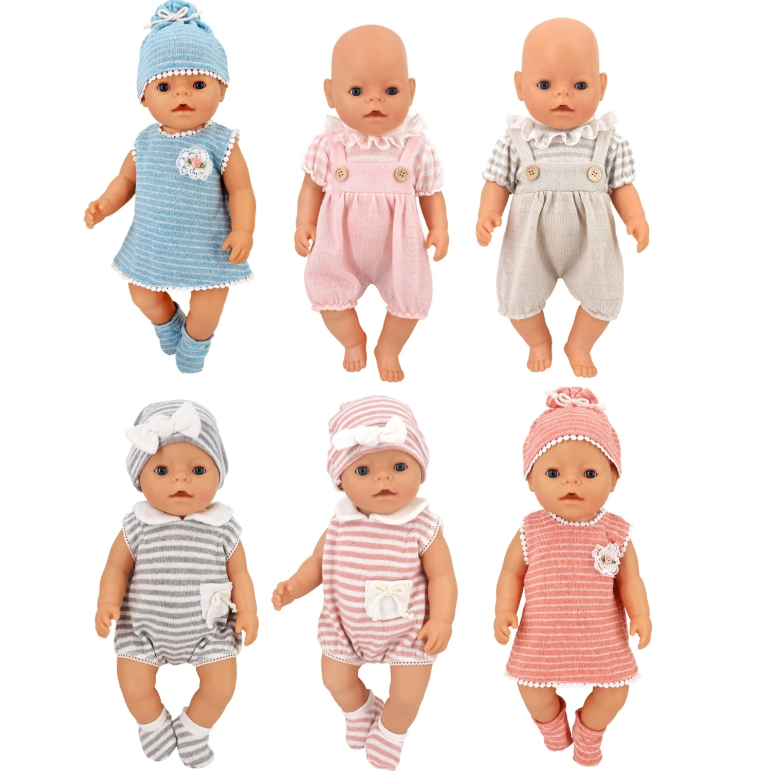 Одежда для куклы baby born для 13-18 дюймов - Фотография_2