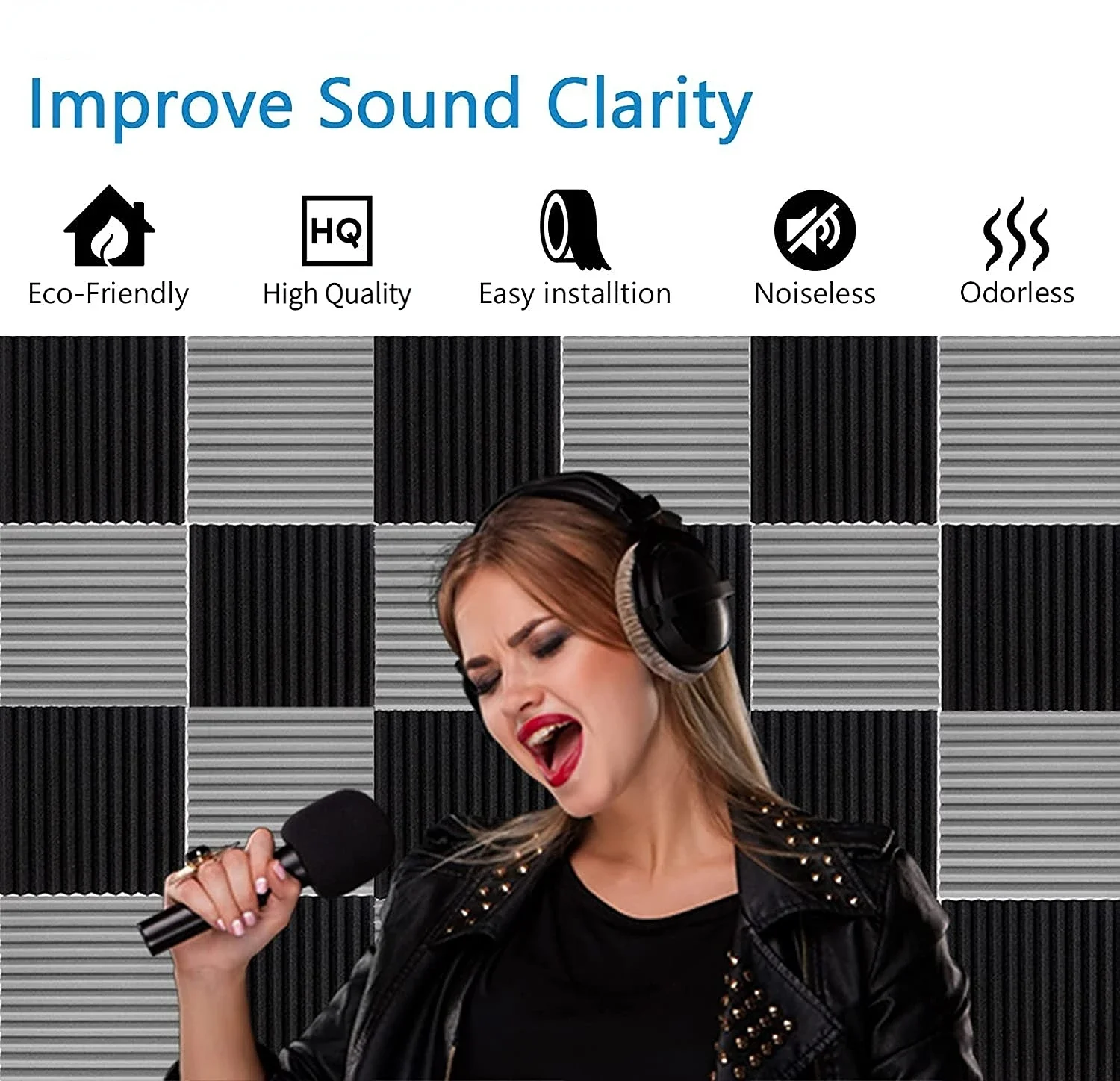 30x30x2,5 см акустическая пена - Фотография_4