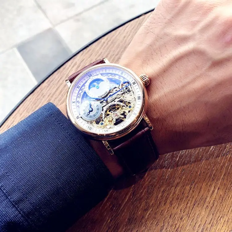 Новые полые автоматические механические часы - Фотография_4