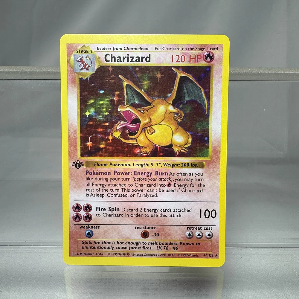 Карты pkm, 1-е издание charizard blastoise dragonite 1996