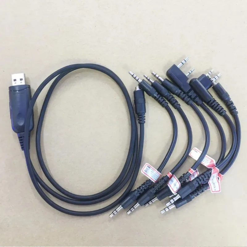 Набор usb-кабелей для программирования 6 в 1 для kenwood