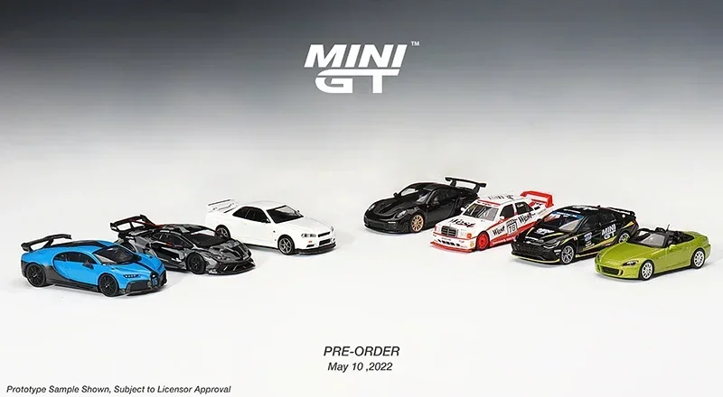 Nissan skyline gt-r (r34) v-spec ii модель автомобиля из сплава - Фотография_3