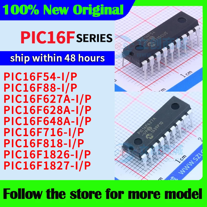 Pic16f88-i/p pic16f627a-i/p pic16f628a-i/p