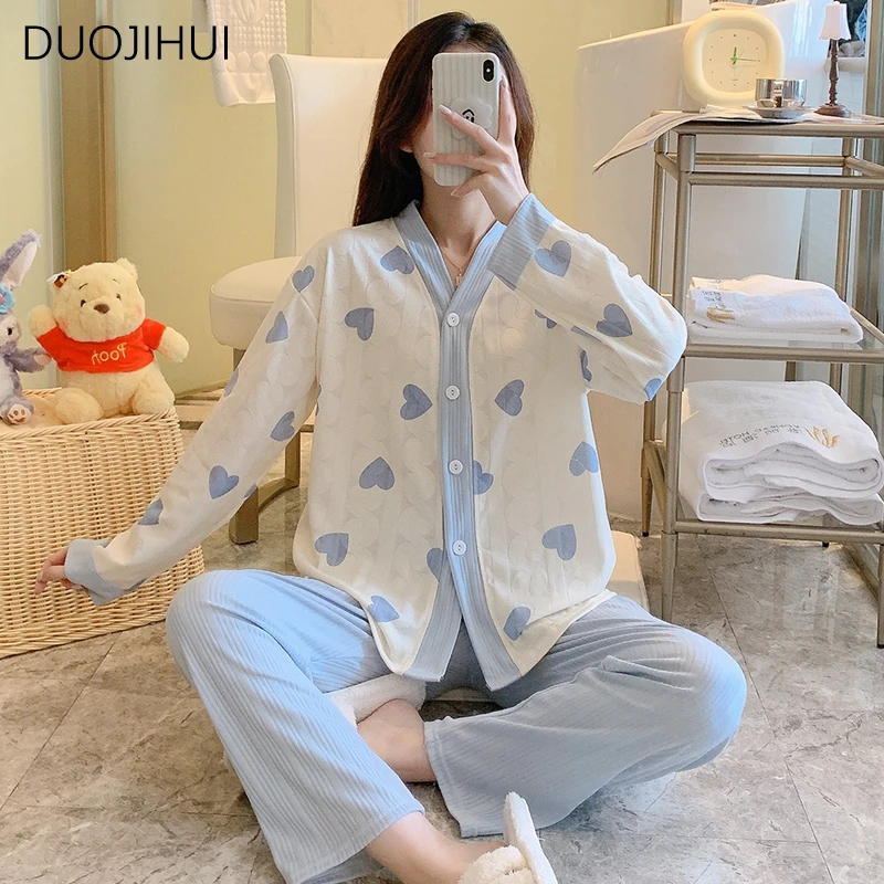 Duojihui осенний комплект из двух частей