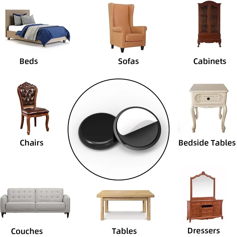 Самоклеящиеся раздвижные подушечки для мебели - Фотография_2