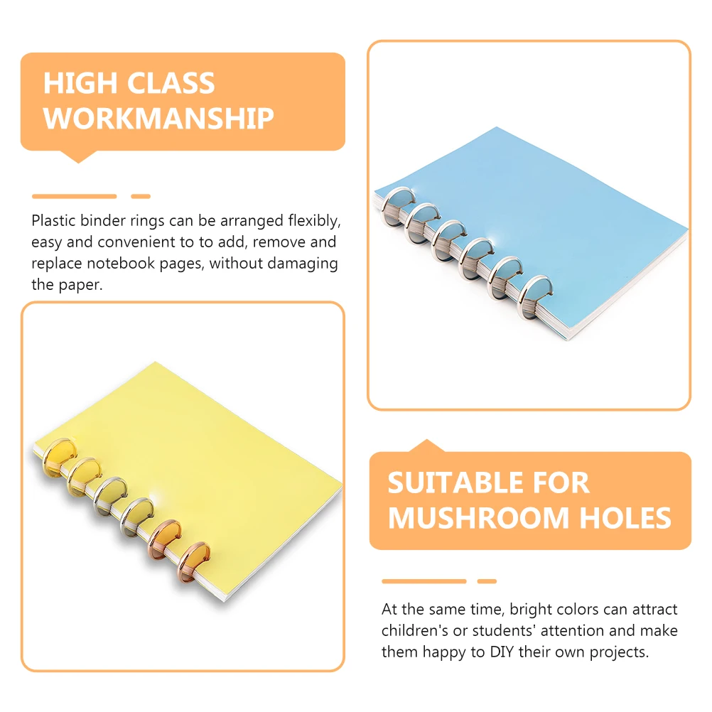 Круглые переплетные диски яркие