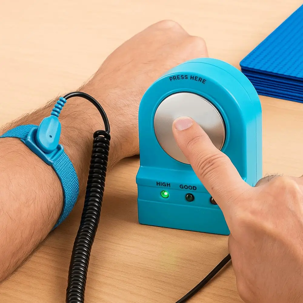 Высококачественный esd тестер ремешка на запястье