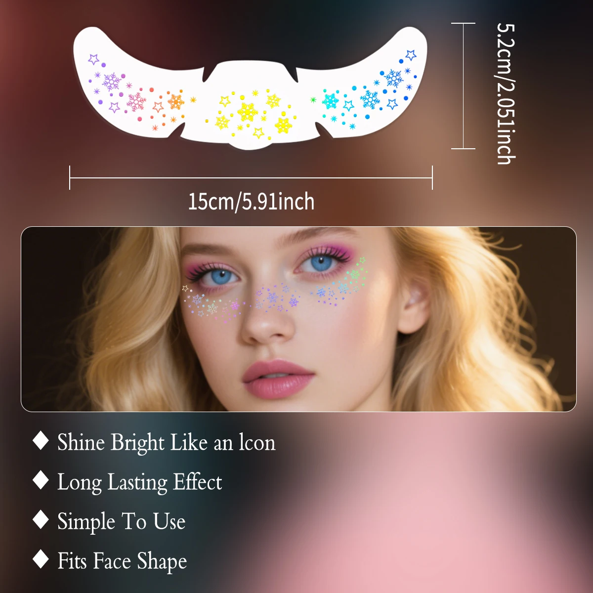 Рождественские татуировки для лица - Фотография_5