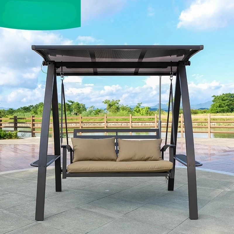 Уличные качели солнечный свет кресло-качалка - Фотография_2