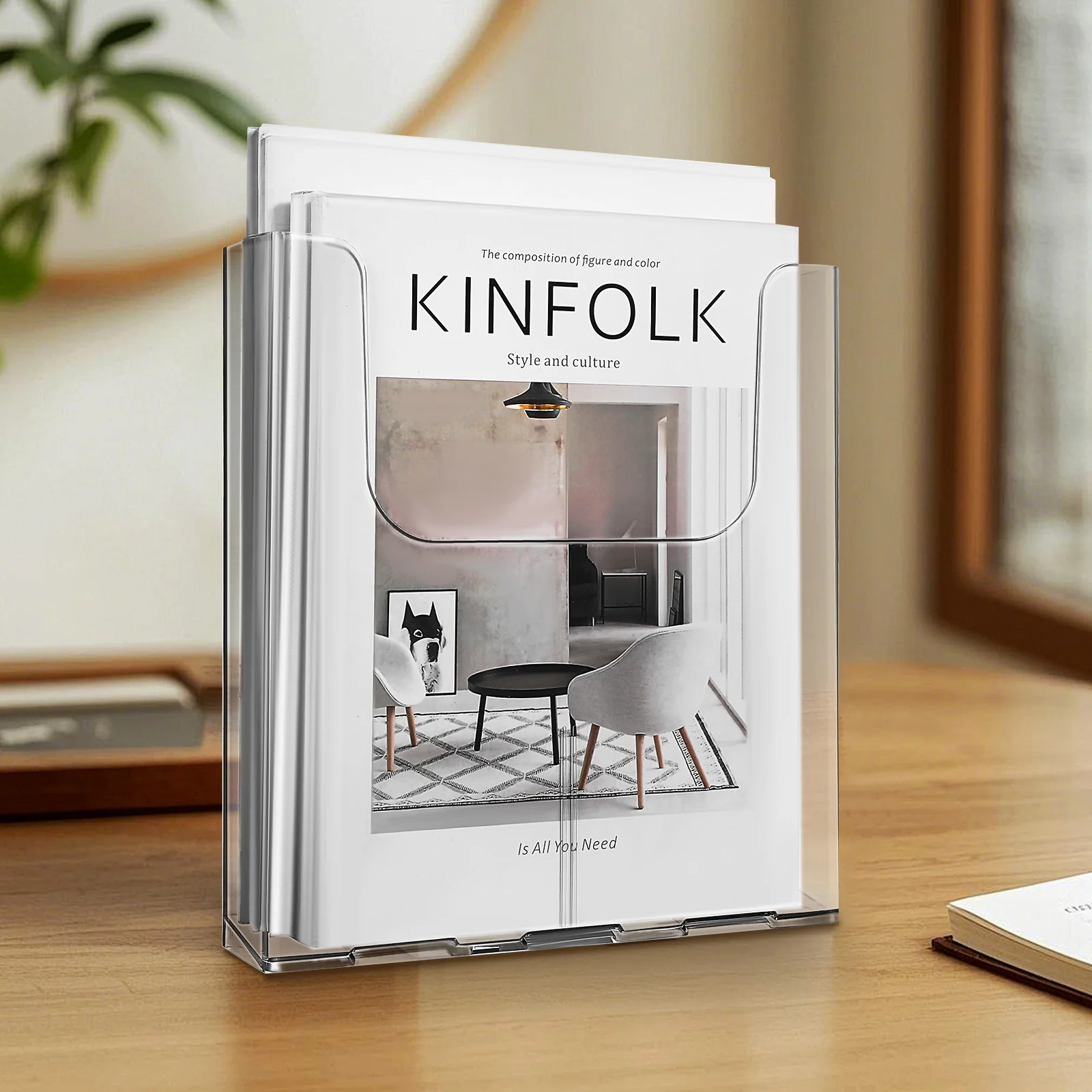 Акриловый настенный держатель для брошюр - Фотография_4