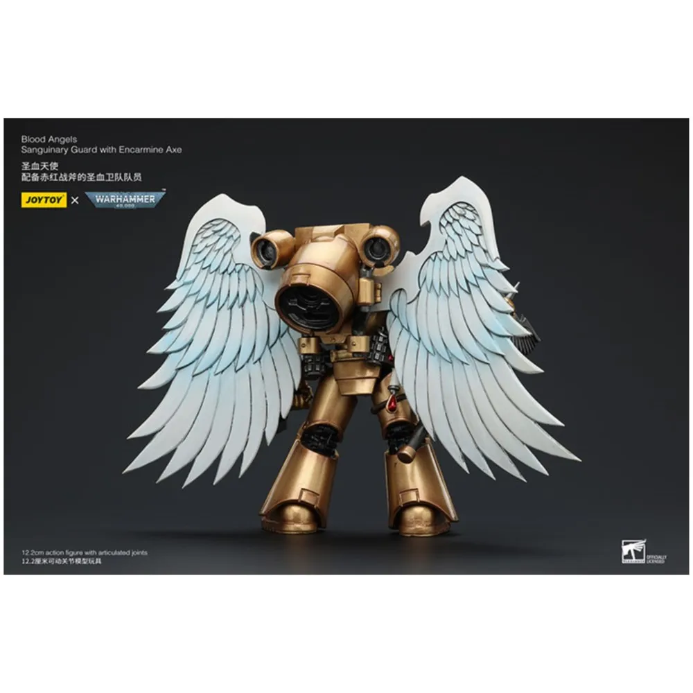 Joytoy warhammer 40k blood angels sanguinary guard с топором encarmine - Фотография_5