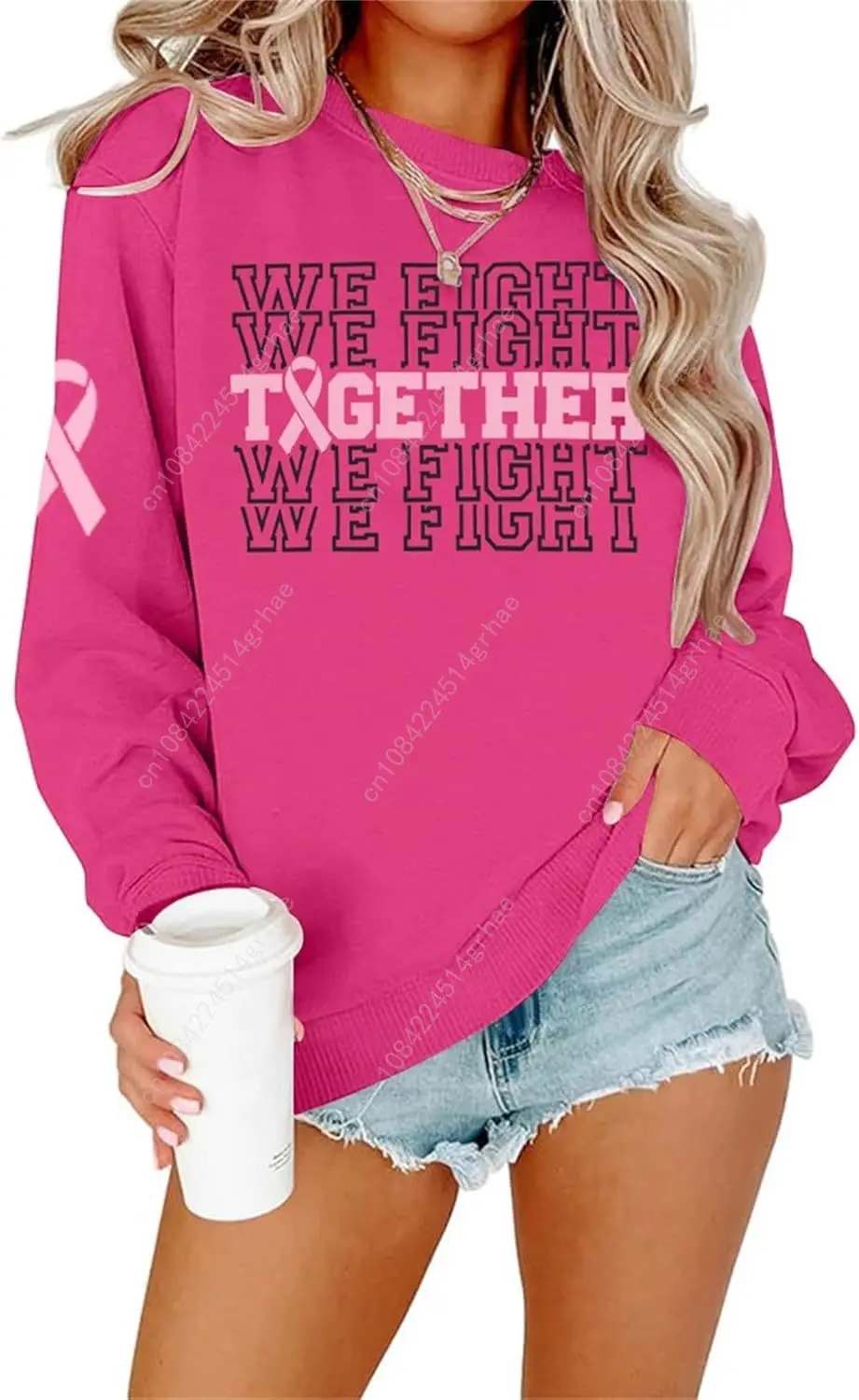 Толстовка с информацией о раке молочной железы - Фотография_6