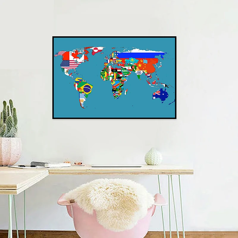 Карта мира 59x42 см - Фотография_5