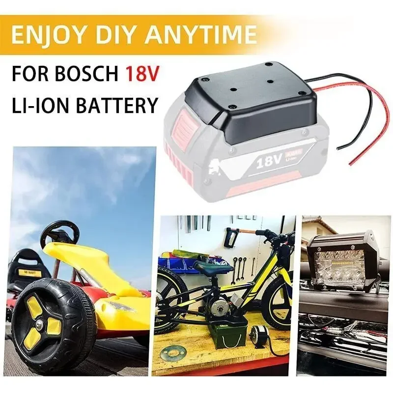 Адаптер power wheels для литий-ионного аккумулятора bosch 18 в - Фотография_4