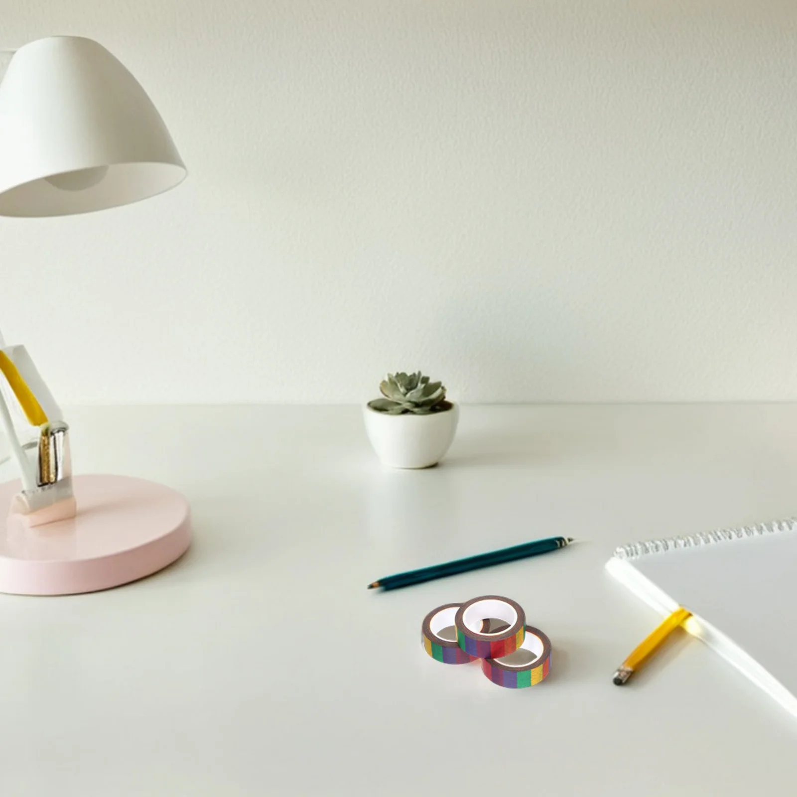 Лента васи в радужную полоску