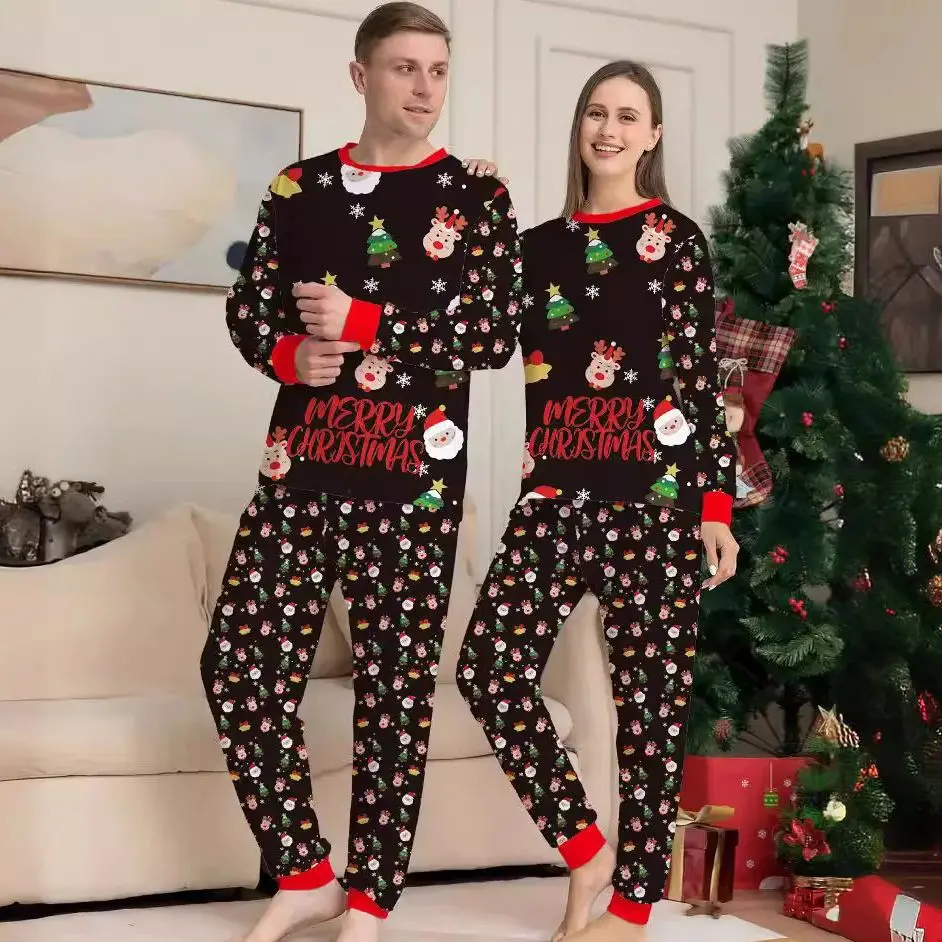 Одинаковые рождественские пижамные комплекты для всей семьи - Фотография_2