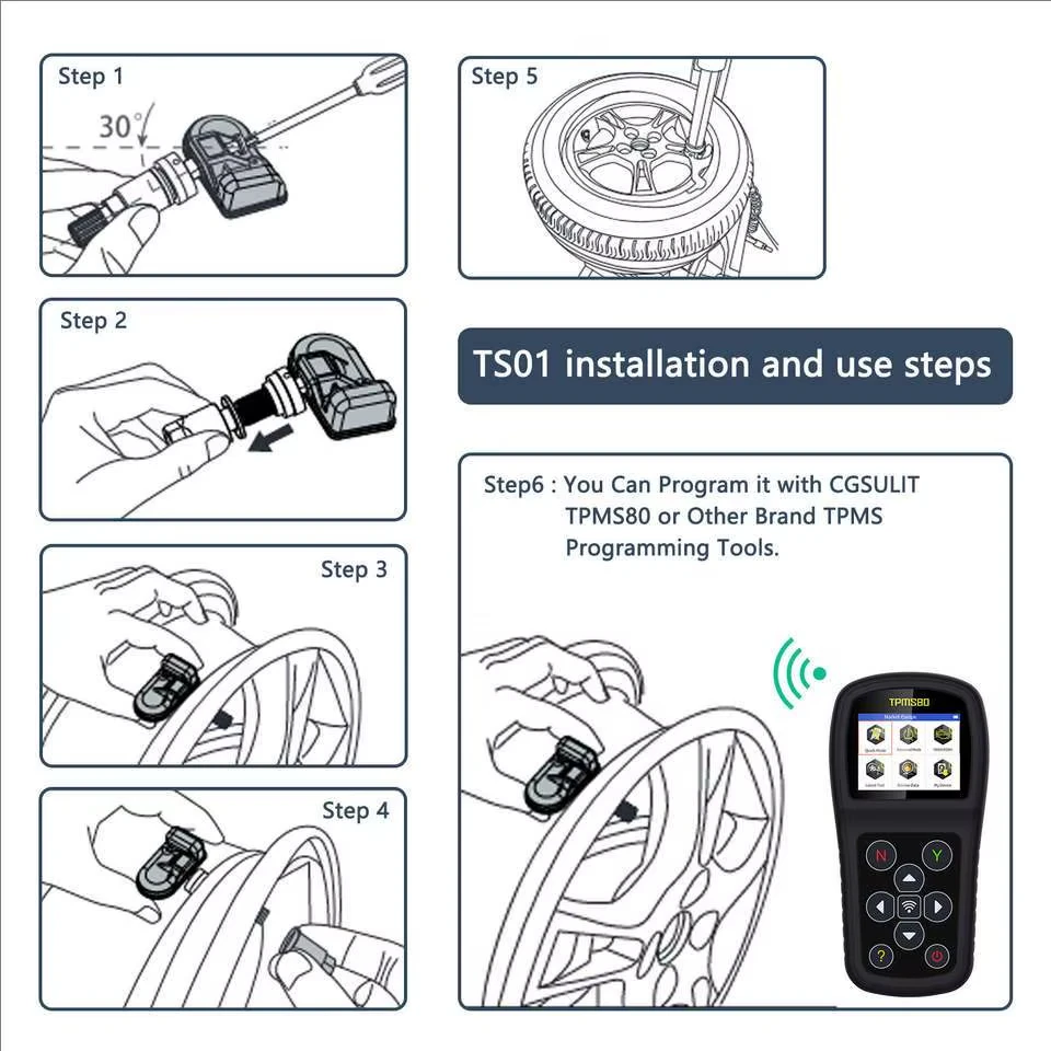 Cgdi cgsulit ts01 tpms датчик программатор - Фотография_4