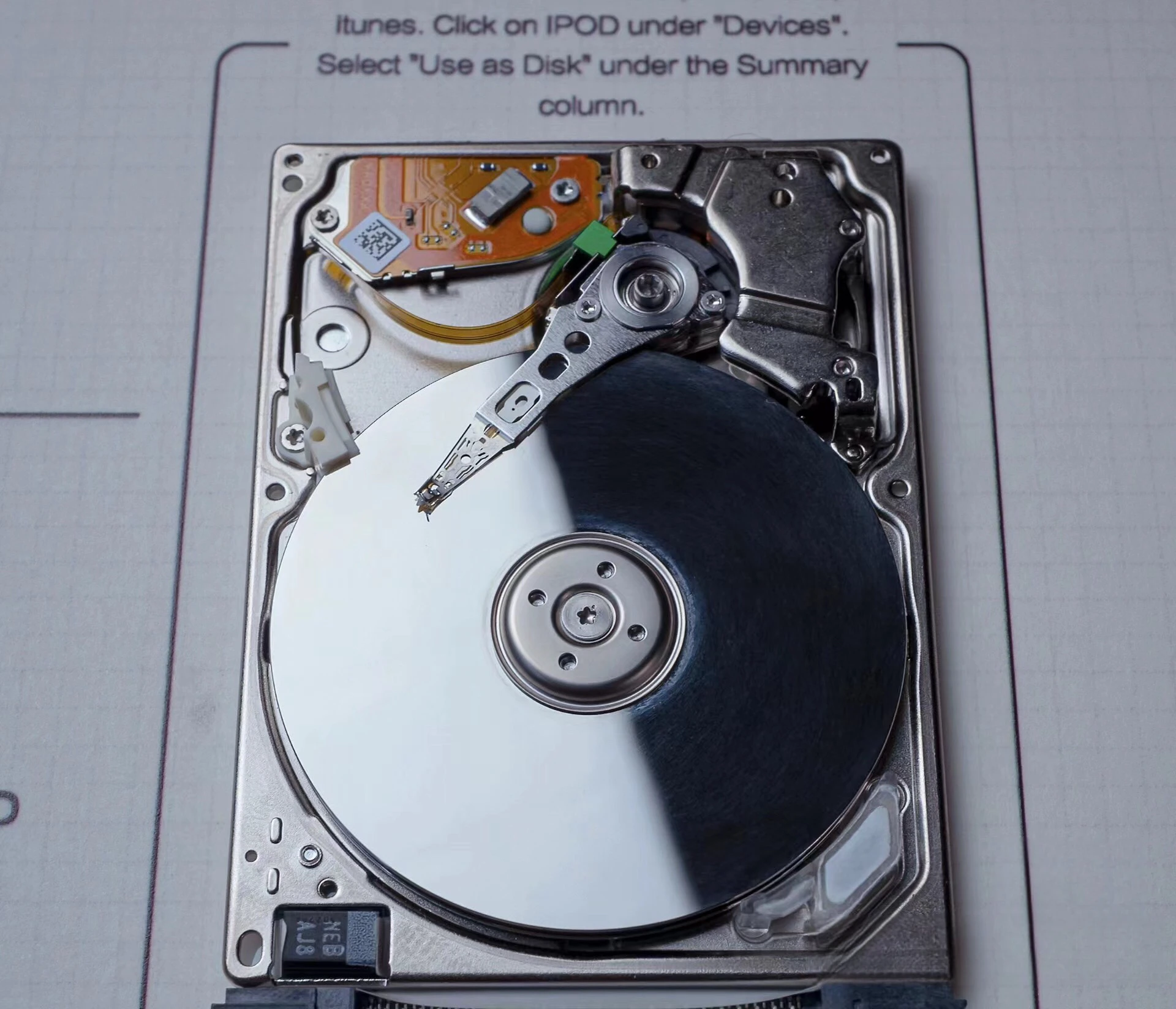 Ipod classic 1 поколение в рамке - Фотография_4