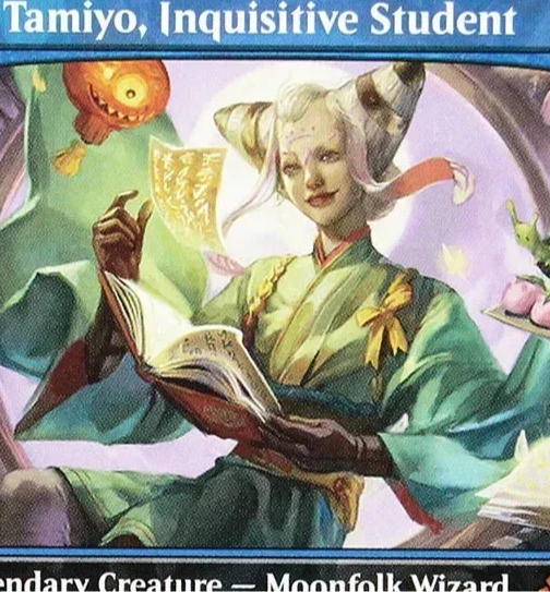 (tamiyo, inquisitive student) tcg