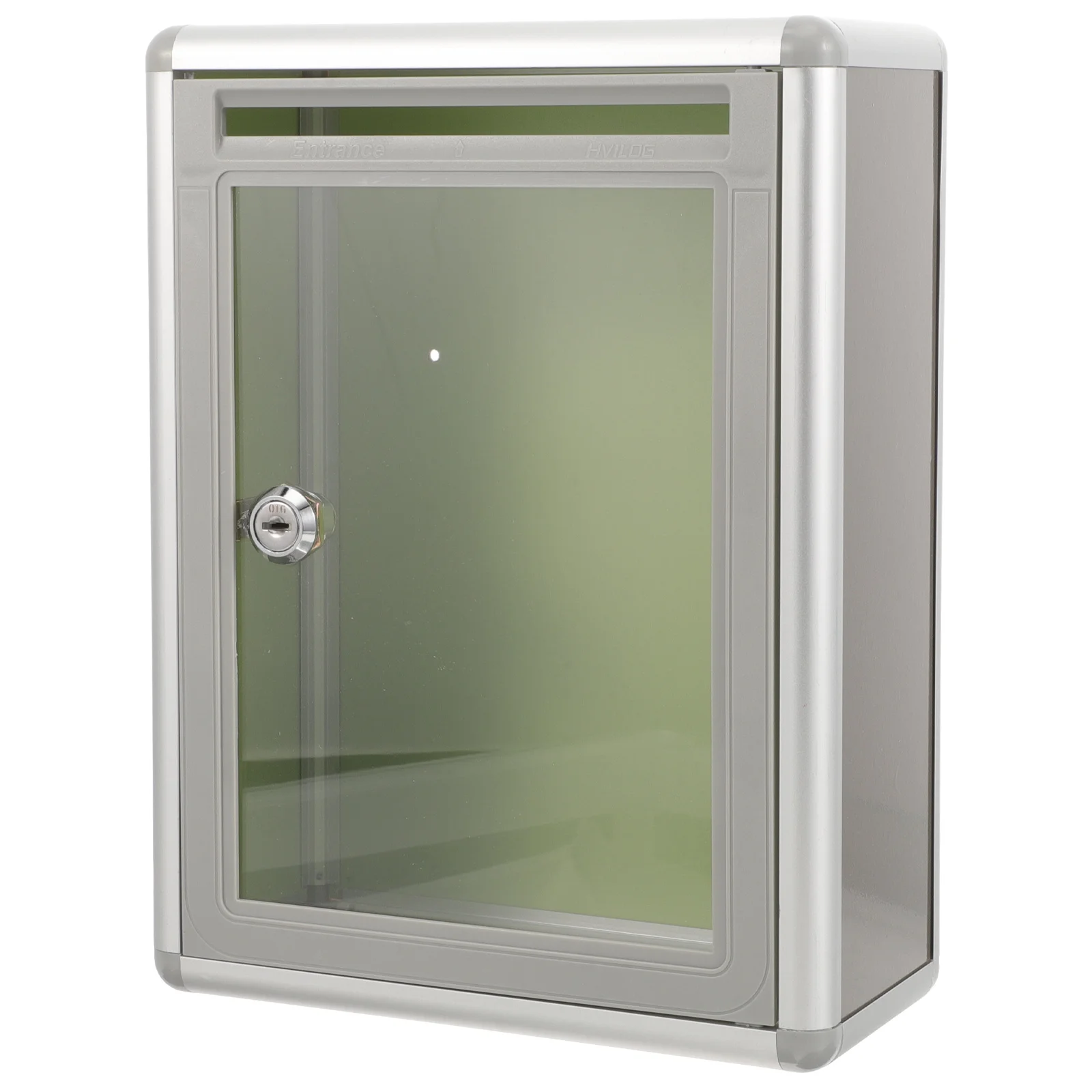 Прозрачный почтовый ящик из алюминиевого сплава