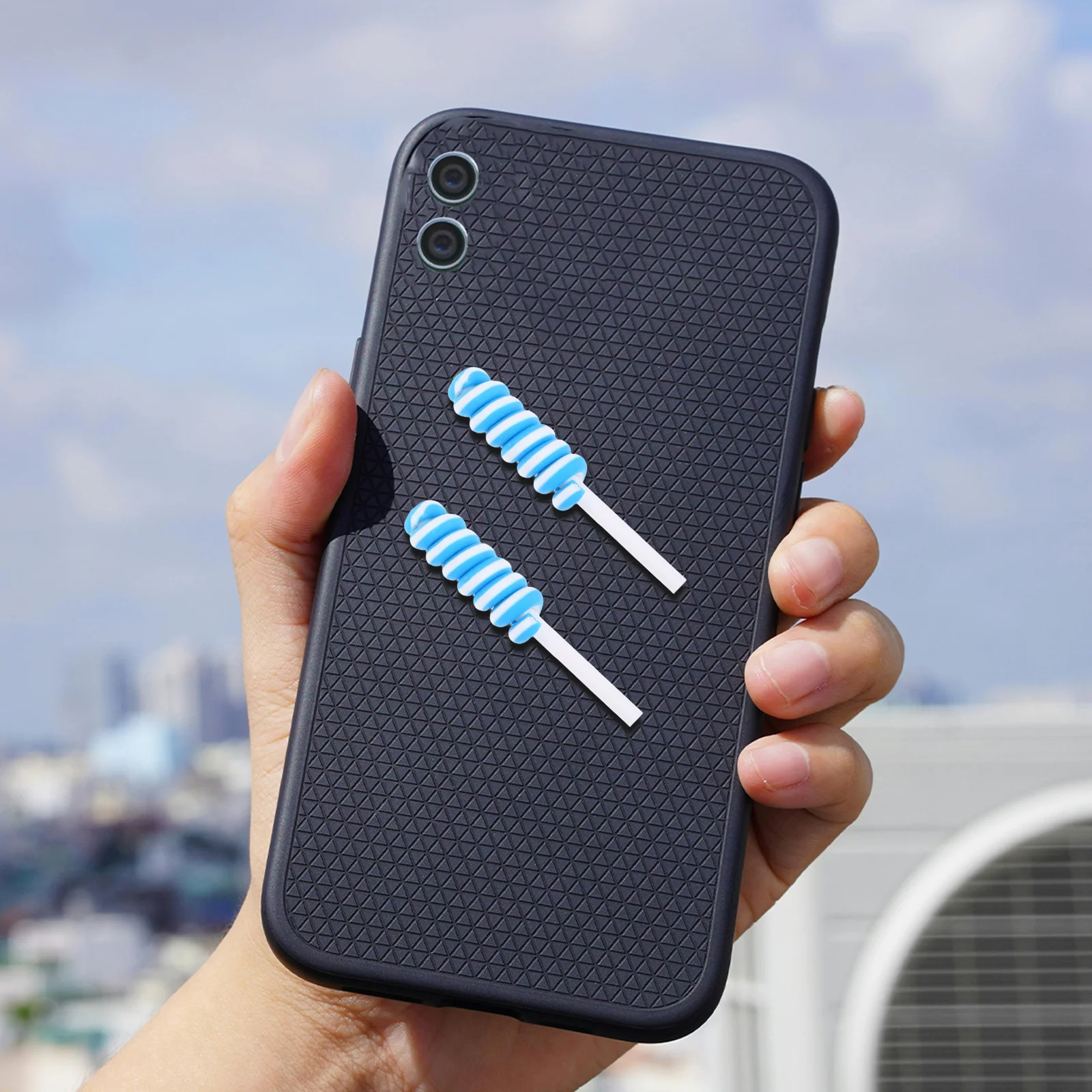 Чехол для телефона с леденцом - Фотография_2