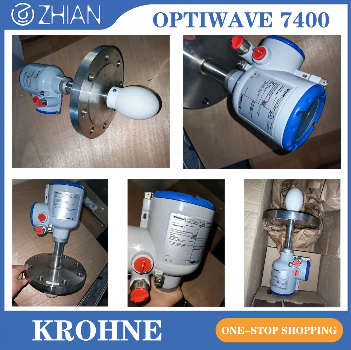 Krohne 24 ггц optiwave 7400 радарный - Фотография_4