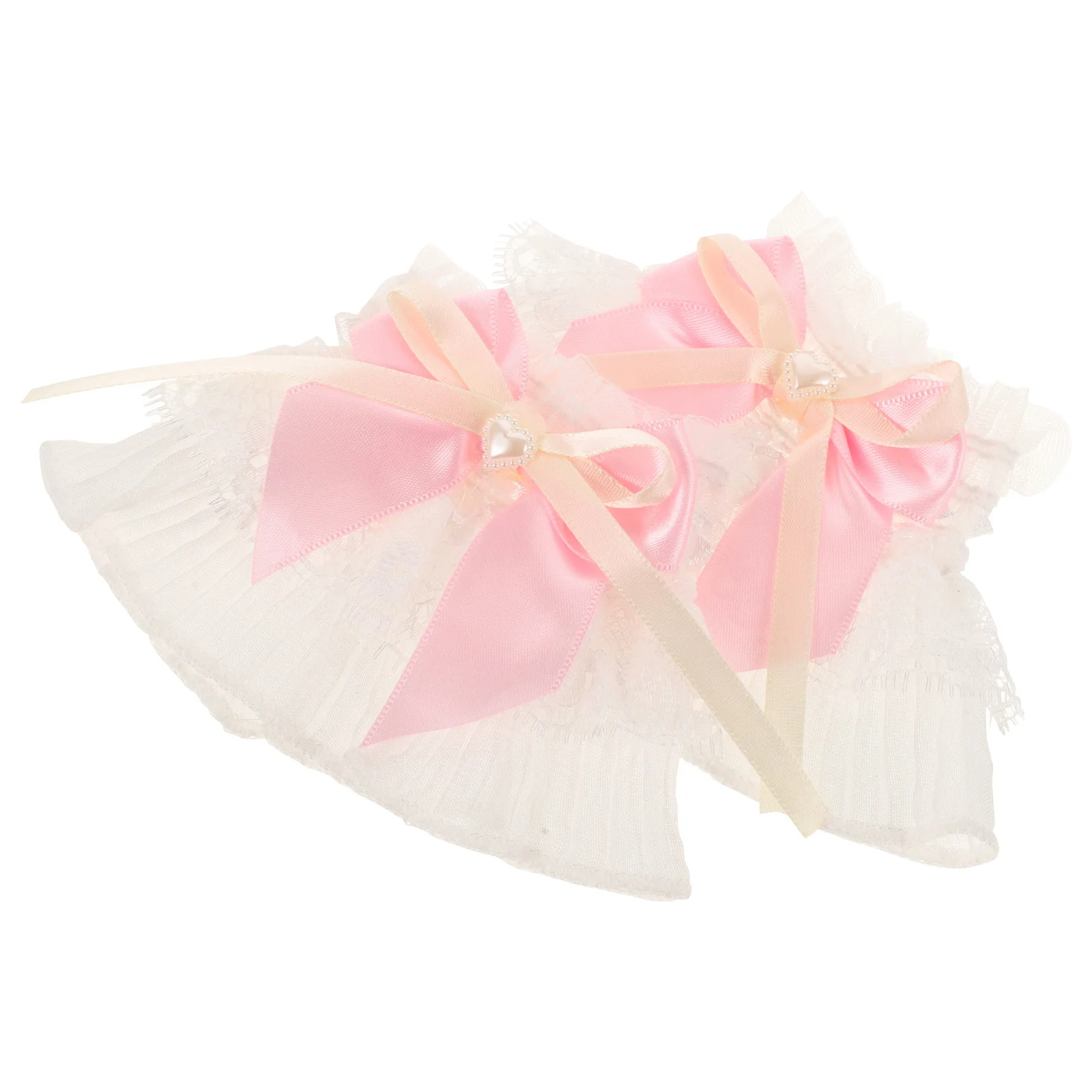 1 пара кружевных манжет на запястье для женщин - Фотография_5