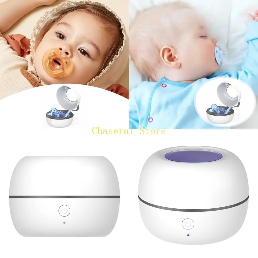 E7ce white portable pacifier danitizer