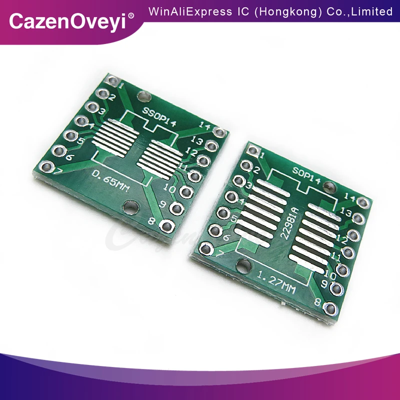 Sop14 ssop14 tssop14 smd поворот в-провал линии 0